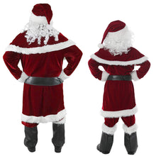 Load image into Gallery viewer, Adult Christmas Outfit Children's Male Christmas Outfit Christmas Cosplay Costume Santa Claus Show Performance Clothes
