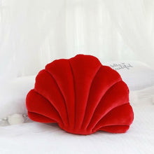 Load image into Gallery viewer, Fairy Home Luxury Decor Shell Pillow princess's Fantastic Velvet Pillow Sea Shell Home Decor Bed Sofa Cushion Decoration Gift
