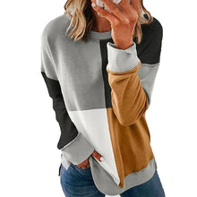 Load image into Gallery viewer, Spring and Autumn T-shirt Women's Graffiti Printing Loose All-Matching Top Long-Sleeved T-shirt
