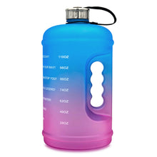 Load image into Gallery viewer, 1 Gallon Plastic Sports Kettle Frosted Gradient Fitness PETG Sports Bottle Water Bottle Water Bottle
