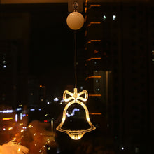 Load image into Gallery viewer, Led Sucker Lamp Christmas Tree Bell Snowflake Elk New Year Decorative String Lights Showcase
