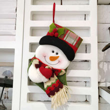 Load image into Gallery viewer, Christmas Socks Gift Bag Santa Claus Pendant Ornament Supplies Christmas Gifts Cross-Border Gifts
