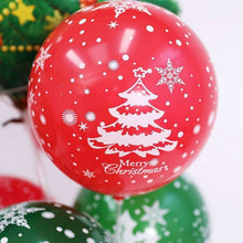 Load image into Gallery viewer, Christmas Balloons 10-Inch 12-Inch Thickened Rubber Balloons Party Decoration Balloon round Printing
