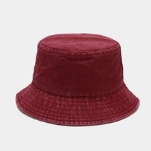 Load image into Gallery viewer, Washed Cotton Retro Fisherman Hat Trendy Men and Women Outdoor Sun Hat
