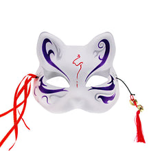 Load image into Gallery viewer, Christmas Style Cos Adult Full Face Cat Face Mask Anime Fox Dark Cat Festival
