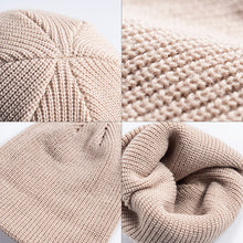 Load image into Gallery viewer, New Knitted Hat Women's Korean-Style Autumn and Winter Skullcap Men's Warm Short Beanie Hat Wool Hat
