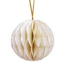 Load image into Gallery viewer, Christmas Decoration Christmas Tree Honeycomb Ball Hanging Ornament Mini Decoration Props Party Decoration Supplies
