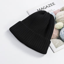 Load image into Gallery viewer, Autumn and Winter Women's Knitted Hat Men's Winter Hat Tide All-Matching Woolen Hat Winter Cold-Proof Warm Beanie Hat
