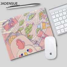 Load image into Gallery viewer, 22cmx18cm Girl mouse pad small desk pad office computer cute keyboard pad customized student writing pad cartoon kawaii desk pad
