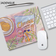 Load image into Gallery viewer, 22cmx18cm Girl mouse pad small desk pad office computer cute keyboard pad customized student writing pad cartoon kawaii desk pad
