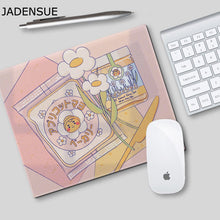 Load image into Gallery viewer, 22cmx18cm Girl mouse pad small desk pad office computer cute keyboard pad customized student writing pad cartoon kawaii desk pad
