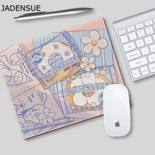 Load image into Gallery viewer, 22cmx18cm Girl mouse pad small desk pad office computer cute keyboard pad customized student writing pad cartoon kawaii desk pad
