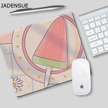 Load image into Gallery viewer, 22cmx18cm Girl mouse pad small desk pad office computer cute keyboard pad customized student writing pad cartoon kawaii desk pad

