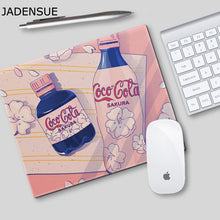 Load image into Gallery viewer, 22cmx18cm Girl mouse pad small desk pad office computer cute keyboard pad customized student writing pad cartoon kawaii desk pad
