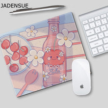 Load image into Gallery viewer, 22cmx18cm Girl mouse pad small desk pad office computer cute keyboard pad customized student writing pad cartoon kawaii desk pad
