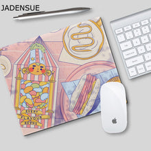 Load image into Gallery viewer, 22cmx18cm Girl mouse pad small desk pad office computer cute keyboard pad customized student writing pad cartoon kawaii desk pad
