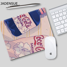 Load image into Gallery viewer, 22cmx18cm Girl mouse pad small desk pad office computer cute keyboard pad customized student writing pad cartoon kawaii desk pad
