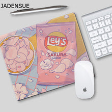 Load image into Gallery viewer, 22cmx18cm Girl mouse pad small desk pad office computer cute keyboard pad customized student writing pad cartoon kawaii desk pad
