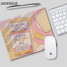 Load image into Gallery viewer, 22cmx18cm Girl mouse pad small desk pad office computer cute keyboard pad customized student writing pad cartoon kawaii desk pad
