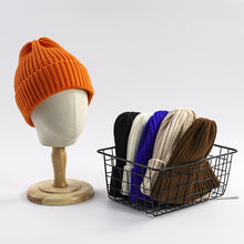 Load image into Gallery viewer, Autumn and Winter Women's Knitted Hat Men's Winter Hat Tide All-Matching Woolen Hat Winter Cold-Proof Warm Beanie Hat
