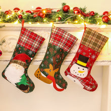 Load image into Gallery viewer, Christmas Decoration and Layout Supplies New Year Gift Santa Snowman Socks Christmas Socks Gift Bag
