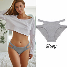 Load image into Gallery viewer, Cotton Panties for Women Waist Cross Design Sexy Underwear Intimates Lingerie Female Panties Solid Color Briefs Soft Girls Panty
