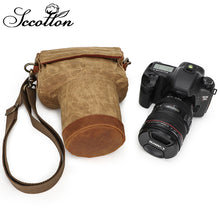 Load image into Gallery viewer, Anti-Fall Second Generation Camera Shoulder Bag 100D SLR Digital Liner Protective Bag Canvas Photography Bag
