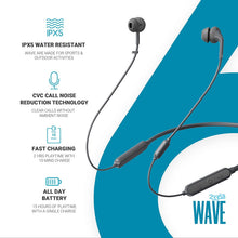 Load image into Gallery viewer, Wave Bluetooth Earphone Hanging Neck Running Sports Wireless Headset Universal Ultra Long Standby Life
