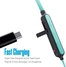 Load image into Gallery viewer, Wave Bluetooth Earphone Hanging Neck Running Sports Wireless Headset Universal Ultra Long Standby Life
