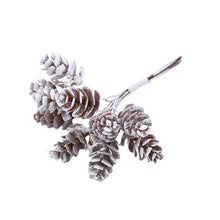 Load image into Gallery viewer, 10pcs/Bundle Artificial Plants Fake Pine Cone Decorative Flowers Wreaths Christmas Home Decor Diy Gifts Handmade Pompon
