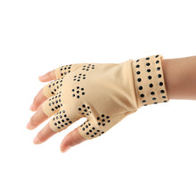Load image into Gallery viewer, Dispensing Half Finger Pressure Gloves Cycling Non-Slip Warm Rehabilitation Training Fitness Exercise Gloves
