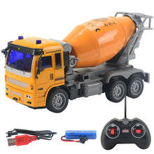 Load image into Gallery viewer, Children's Electric Four-Way Wireless Remote Control Engineering Car Toys Set Boy Stirring Crane Model
