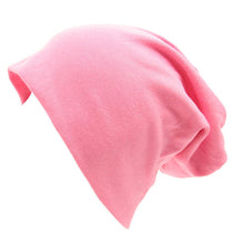 Load image into Gallery viewer, Girl's Cap Autumn and Winter Sleeve Cap Sports Street Style Hip Hop Casual Loose Men's and Women's Knitted Cotton Hat
