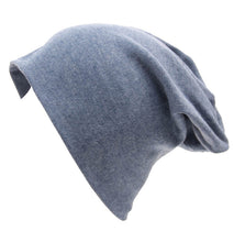 Load image into Gallery viewer, Girl's Cap Autumn and Winter Sleeve Cap Sports Street Style Hip Hop Casual Loose Men's and Women's Knitted Cotton Hat
