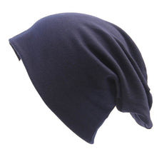 Load image into Gallery viewer, Girl's Cap Autumn and Winter Sleeve Cap Sports Street Style Hip Hop Casual Loose Men's and Women's Knitted Cotton Hat
