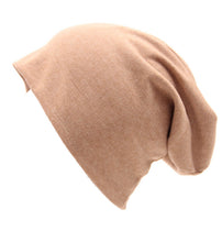 Load image into Gallery viewer, Girl's Cap Autumn and Winter Sleeve Cap Sports Street Style Hip Hop Casual Loose Men's and Women's Knitted Cotton Hat
