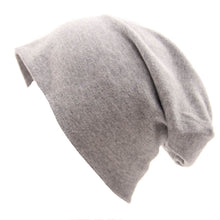 Load image into Gallery viewer, Girl's Cap Autumn and Winter Sleeve Cap Sports Street Style Hip Hop Casual Loose Men's and Women's Knitted Cotton Hat
