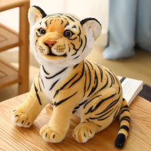 Load image into Gallery viewer, 23cm Simulation Baby Tiger Plush Toy Stuffed Soft Wild Animal Forest Tiger Pillow Dolls For Kids Birthday Gift

