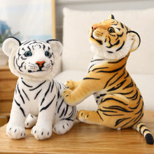 Load image into Gallery viewer, 23cm Simulation Baby Tiger Plush Toy Stuffed Soft Wild Animal Forest Tiger Pillow Dolls For Kids Birthday Gift
