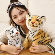 Load image into Gallery viewer, 23cm Simulation Baby Tiger Plush Toy Stuffed Soft Wild Animal Forest Tiger Pillow Dolls For Kids Birthday Gift
