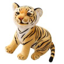 Load image into Gallery viewer, 23cm Simulation Baby Tiger Plush Toy Stuffed Soft Wild Animal Forest Tiger Pillow Dolls For Kids Birthday Gift
