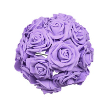 Load image into Gallery viewer, 24Pcs/lot Artificial Rose Bouquet Decorative Foam Rose Flowers Bride Bouquets for Wedding Home Party Decoration Wedding Supplies
