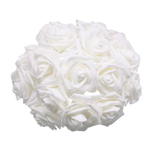 Load image into Gallery viewer, 24Pcs/lot Artificial Rose Bouquet Decorative Foam Rose Flowers Bride Bouquets for Wedding Home Party Decoration Wedding Supplies
