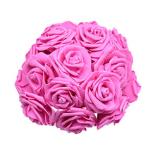 Load image into Gallery viewer, 24Pcs/lot Artificial Rose Bouquet Decorative Foam Rose Flowers Bride Bouquets for Wedding Home Party Decoration Wedding Supplies
