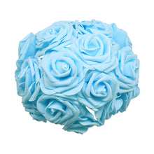 Load image into Gallery viewer, 24Pcs/lot Artificial Rose Bouquet Decorative Foam Rose Flowers Bride Bouquets for Wedding Home Party Decoration Wedding Supplies
