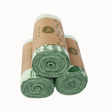Load image into Gallery viewer, 25/50 kitchen compostable bags degradable garbage bags environmental protection biodegradable garbage bags
