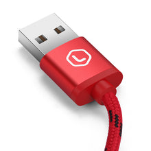 Load image into Gallery viewer, llano 1.2m Lightning + Micro USB 2-in-1 Nylon Braided Data Cable for Iphone Xiaomi Huawei Samsung Vivo Oppo Android Phone
