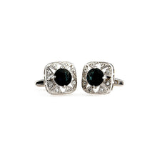Load image into Gallery viewer, High Quality Gemstone Zircon Cufflinks Men's French Shirt Sleeve
