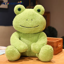 Load image into Gallery viewer, 25cm Kawaii Frog Plush Toy Soft Stuffed Animal Frog Plushie Figure Doll Peluche Toys Kawaii Room Decor Funny Sweetie Gift 개구리 인형
