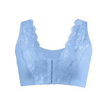 Load image into Gallery viewer, Women's Plus Size Underwear Sexy Push Up Bras Wireless Front Closure Brassiere Deep V Lace Bra Tops Sexy Lingerie Femme Thin Cup
